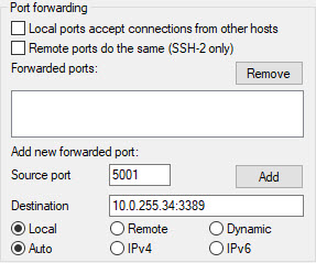 Windows SSH 通道