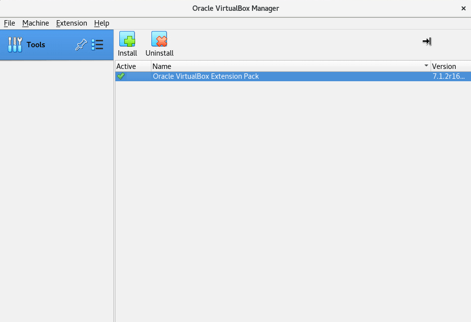 開啟 vnc