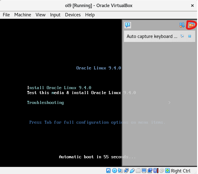 開啟 vnc