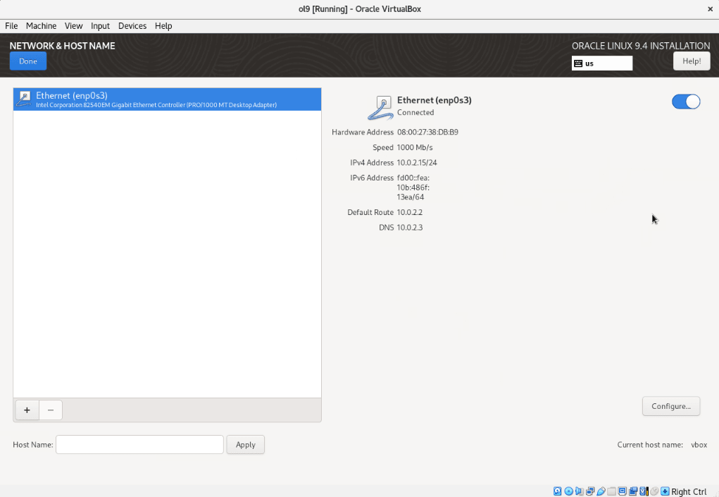 開啟 vnc
